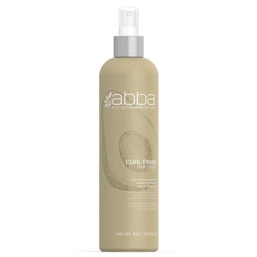 Abba Pure Curl Magic Finish Spray - 8 oz