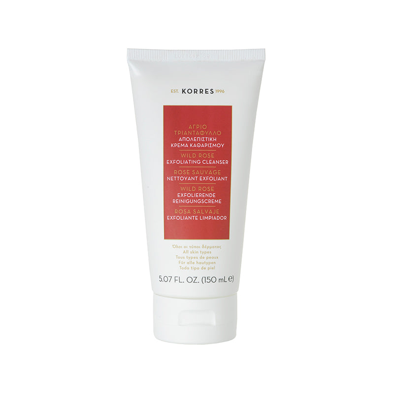 Korres Wild Rose Luxury Buff Cleanser - 5 Oz