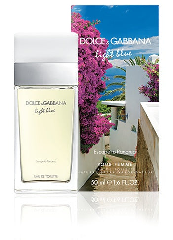 Dolce & Gabbana Women's Light Blue Escape to Panarea Eau De Toilette Spray - 1.6 oz, Limited Edition
